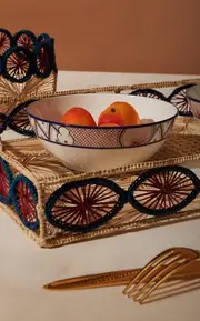 [Tiffany & Co.] Batik Porcelain Soup Bowl