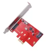 PCIE to M.2 NGFF SATA3.0 Converters Card Supports Hot Swap and Port Multipliers