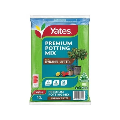 Yates 10L Premium Potting Mix With Dynamic Lifter