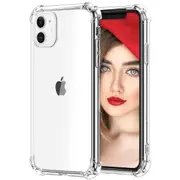 For iPhone 12 Pro Max Case Clear TPU Light Shockproof Protective Cover