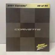 CARD ONLY: Johnny Lightning Trading Card 2001 Chevy Corvette