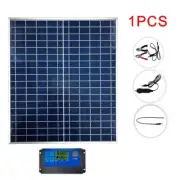 500W1000W 12V Photovoltaic Solar Panel, Power Bank Kit 100Acontroller Solar Plat