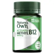 Nature's Own Activated Methyl B12 60 Tablets