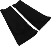 Yardwe 1Pair Breathable Calf Sleeves with Honeycomb Padding for Soccer and Basketball Slip Shin Guards for Men Sports Equipment Protection and Comfort