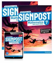 Australian Signpost Mathematics New South Wales 7 Student Book, eBook and Homework Program