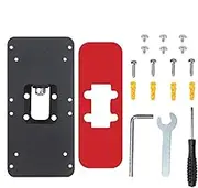 Doorbell Apartment Door Mount | Adjustable Adhesive Doorbell Bracket | Stable Mounting Bracket, Not Block Sensor Holder for Door, Workplace, House