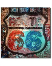 Ready2HangArt Born2BWild VI Canvas Wall Art by Tristan Scott