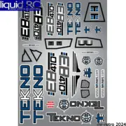 Tekno RC 6647 Decal Sheet (EB410)