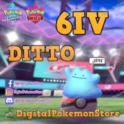 6IV Shiny JPN Ditto for Pokemon Sword and Shield