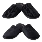 EMPORIO ARMANI men's slippers home slippers with logoed fabric article XJPM17 XN