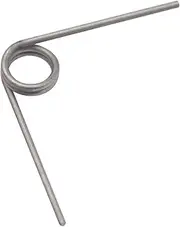 V-Spring,Torsion Spring,5Pcs Litter Can Adjustable Wire Diameter 0.7mm Zinc Plating 135 Degree Torsion Spring,1x7.7x25.5mm (Color : As Show, Size : 1x7.7x25.5mm)