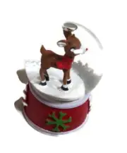 Rudolph the Red Nosed Reindeer Mini Holiday Snow Globe