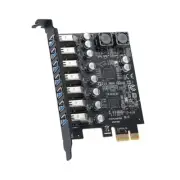 USB 3.2 Pci Express Adapter Pci E to 7 Ports USB3 Gen1 Expansion Adapter7792