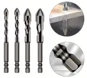 Intentionalk Drill Bits, Multi-Functional Super-Hard Bevel Head Eccentric Drill