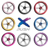 在飛比找蝦皮購物優惠-XPUSH輪組12英寸兒童平衡車滑步車改裝輪轂STRIDER