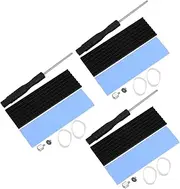 KONTONTY Solid Hard Disk Heatsinks Set Ssd Heat Pad Kit Black Ssd Heat Sink for Improved Speed Durability Computer Aesthetics