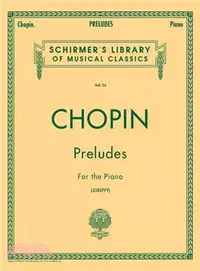 在飛比找三民網路書店優惠-Chopin Preludes for the Piano