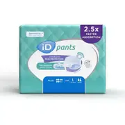 iD Pants Plus Large (100-150cm) 6.5D 1590mL (8 x 14) Carton of 112's