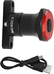 SUPVOX 1pc Taillight Tail Lights Bike Safety Light Bike Brake Light Rear Light Black