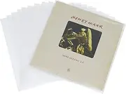 sdroceRyaM 50pcs 10 inch Vinyl Record Outer Sleeves Anti Static Provide Collection with The Proper Protection