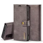 DG.Ming Samsung Galaxy A51 4G Detachable Wallet Folio Case Cover A515 [Grey]