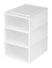 [Traderight] Storage Drawers Wardrobe Clothes Organiser 3 Pack in White