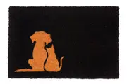 Buddies PVC Backed Coir Doormat Welcome Mat Entry Mat - Entry Mat, Welcome Mat, Door mat, Non Slip, Anti Slip, Front Door, Waterproof, Durable