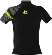 [CRESSI] Shield Lady Women's Rash Guard, Black/Yellow