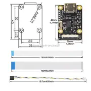 1080P 60Hz HDMI to CSI-2 Adapter I2S For Raspberry BliKVM PiKVM "KVM over IP"