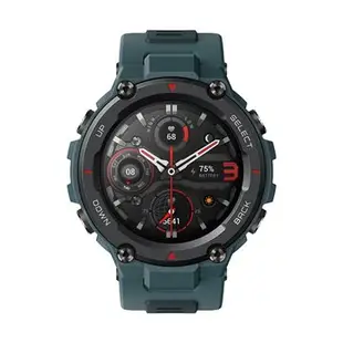 【H.Y SPORT】Amazfit 2021升級版T-Rex Pro軍規認證智能運動智慧手錶-黑/灰/藍