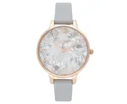 Olivia Burton Ob16tz01 Womens Grey Watch Quartz 34mm