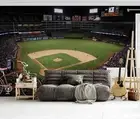 3D Baseball Stadium Sports Wallpaper Wall Murals Removable Wallpaper 29