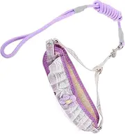 Dog Walking Harness Leash Set No Pull Small Medium Dog and Cat Harness Comfortable for Outdoor Activities