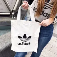 在飛比找Yahoo!奇摩拍賣優惠-花田 ADIDAS ORIGINALS 三葉草LOGO 托特