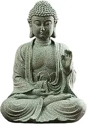 Buddha Statue, Buddha Statue Mini Buddha Buddah Ornament Sandstone Mediation Buddha Meditating Accessories for Zen Garden Style 2 Zen Garden Decor Buddha Decor Little Buddha