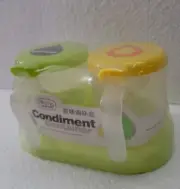 Homio 2 sets Condiment Containers NEW/SEALED