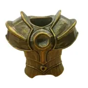 Armors Cuirass Parachute Cord Beads Vintage Charm Beads for Paracord Pendants