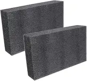 GARIOUANS Versatile Foam Inserts 2 Polyethylene Sheets for Toolboxes Packaging Craft Storage Cut to Size Black