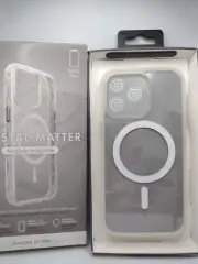 New Laut with IMPKT Hard Case for iPhone 13 Pro (Crystal Matter) Polar MagSave