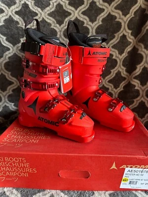 2020 Atomic Redster World Cup 150 Ski Boots NEW! Size 27.5