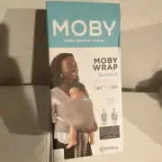 Moby Classic Baby Wrap (Midnight Blue) 8-33 Lbs NEW IN BOX