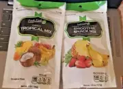 2 PACK DRIED TROPICAL MIX & SMOOTHIE SNACK MIX CHOLESTEROL FREE