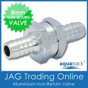 8mm (5/16") ALUMINIUM ONE WAY NON-RETURN CHECK VALVE-Petrol/Diesel/Water/Marine