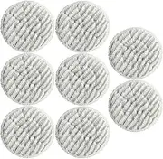 Steam Mop Spare Parts Cleaning Mop Cloth Pads Replacement.Compatible for Shark S7000 S7001 S7000AMZ S7001TGT S7201 T2 T21 U6002(Set 4)