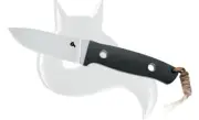 FOX VESUVIUS FIXED BLADE KNIFE BF-710 D2 with Fire Starter
