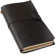 GDPKIALSLZ, Notebook Traveler's Notebook Traveler Leather Diary Handmade Note Book Journal Cowhide School Vintage Stationary Mini(12x21cm)