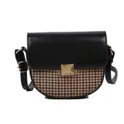 Crossbody Bags Retro Houndstooth Shoulder Messenger Bag Lady Fashion Travel Small Handbags for Women