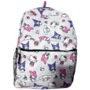 Hello Kitty and Friends by SANRIO, My Melody, Kuromi, 16 inches School Backpack