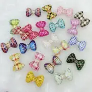 Shinny Bowtie Flatback Resin Cabochons Accessories Crafts Decors Cabochon 30pcs