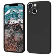 MCC iPhone 14 Plus Soft Liquid Silicone Shockproof Case Cover Apple 14Plus [Black]